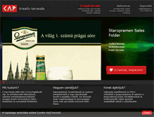 Tablet Screenshot of capdesign.hu
