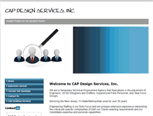 Tablet Screenshot of capdesign.com
